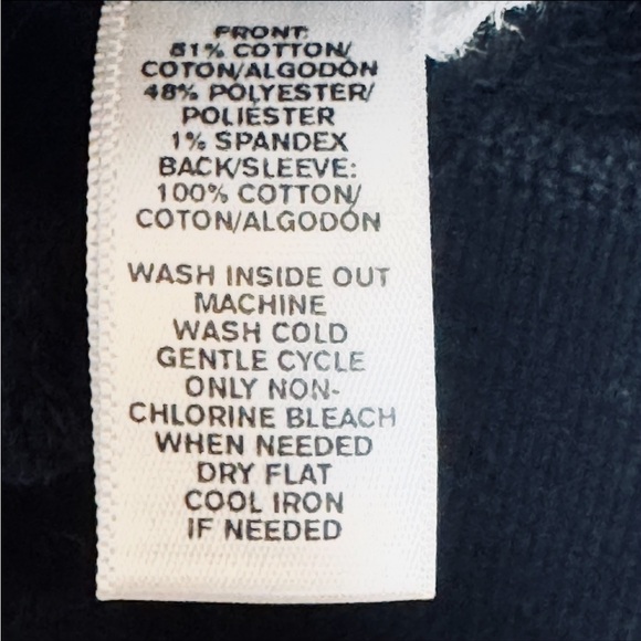 Lou & Grey Marled Knit Front Mixed Long Sleeve Pullover Sweater - Picture 6 of 6